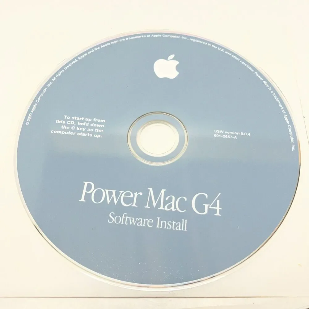 Vintage Power Mac G4 OS 9.1, 10.0.3 Restore Install CDs OEM